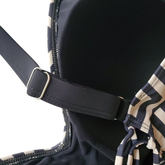 NWT Eomenie Tummy Control One Piece Swimsuit Slimming Lace Up Bathing Suit L - Picture 9 of 14